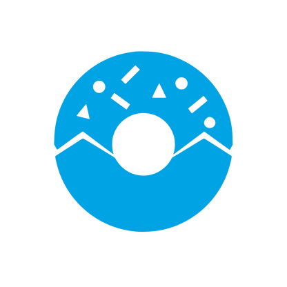 Sprinkle Donut Logo #00a3e4