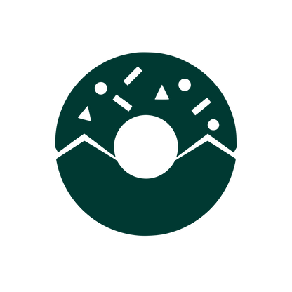 Sprinkle Donut Logo #003932