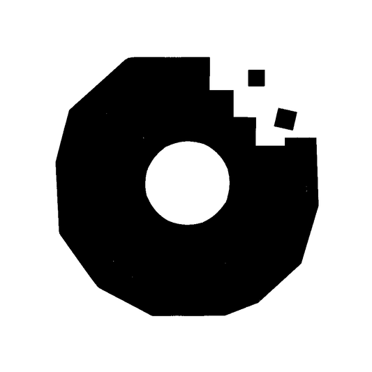 Pixel Bite Donut Logo
