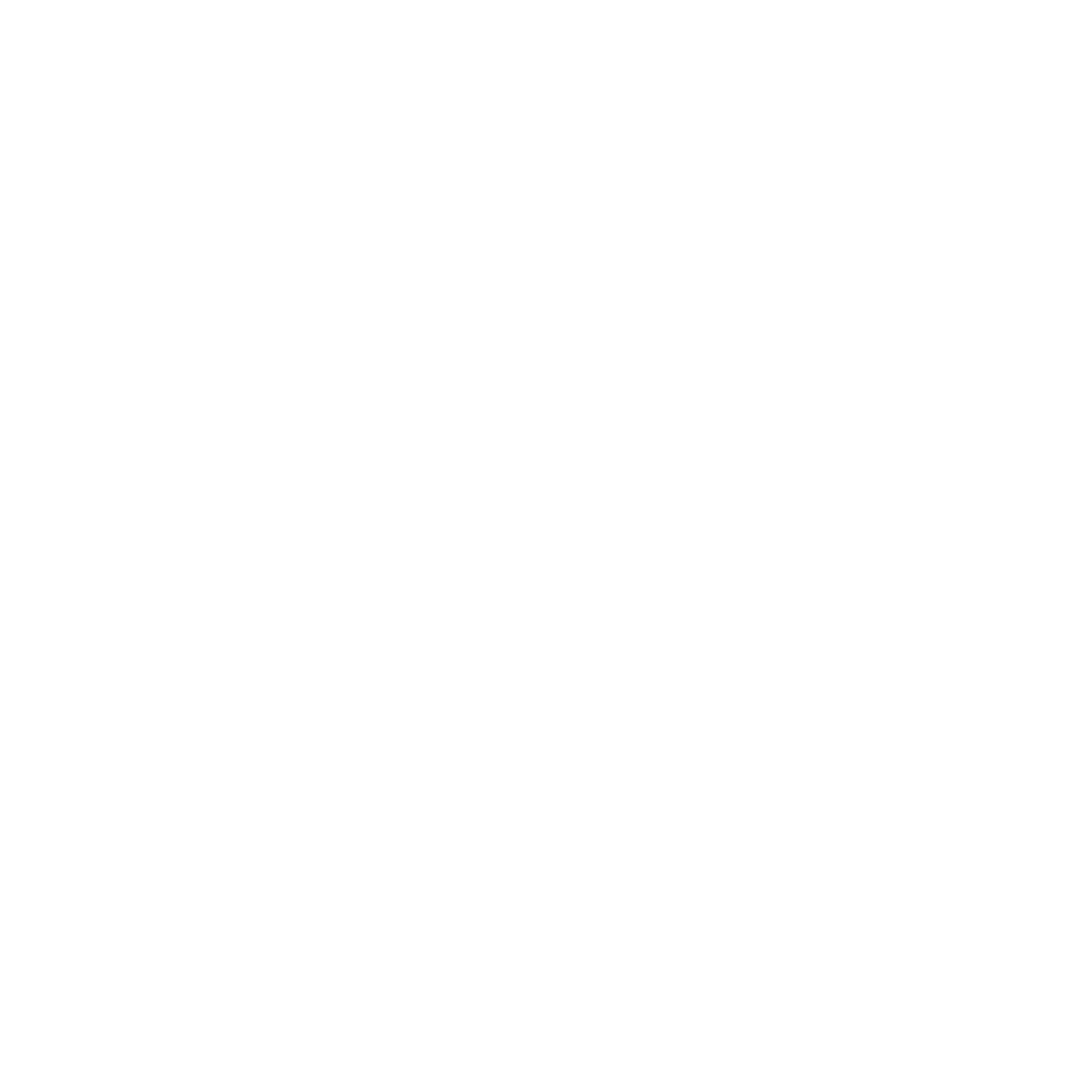 Donut with Sprinkles Logo #ffffff