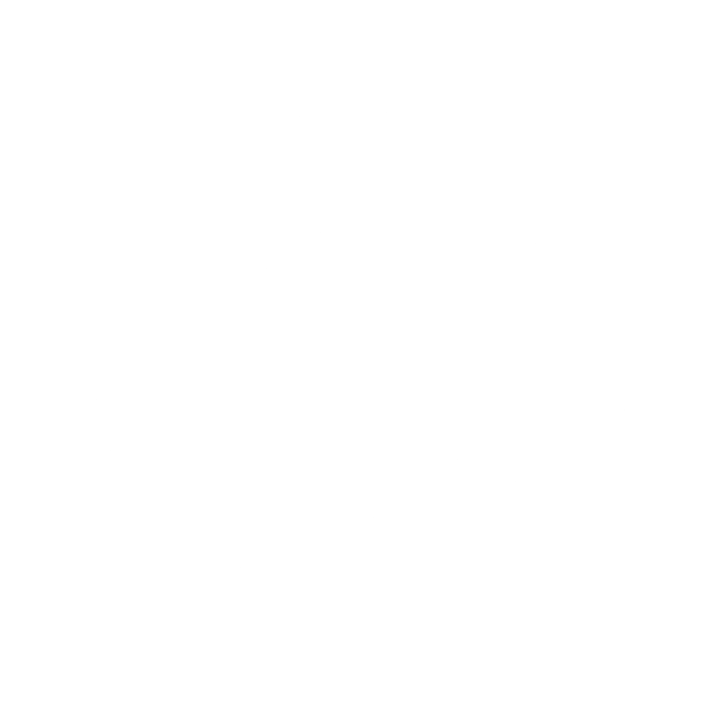 Glazed Donut with Sprinkles Logo #ffffff