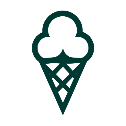 Ice Cream Cone Logo #003932