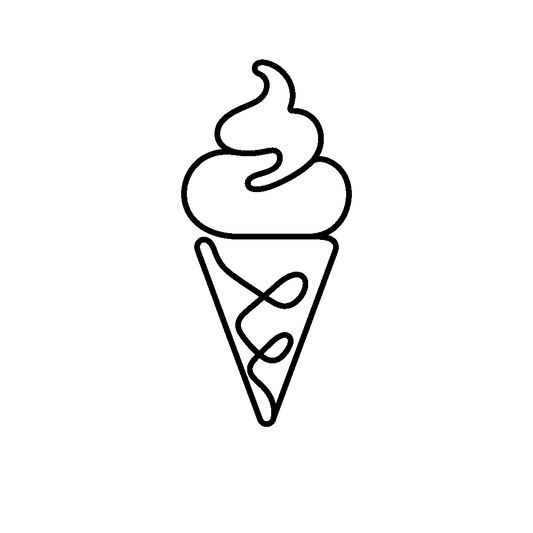 Soft Serve Ice Cream Logo