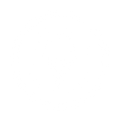 Ice Cream Cone Badge Logo #ffffff