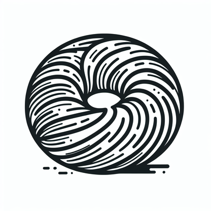 Line Donut Logo
