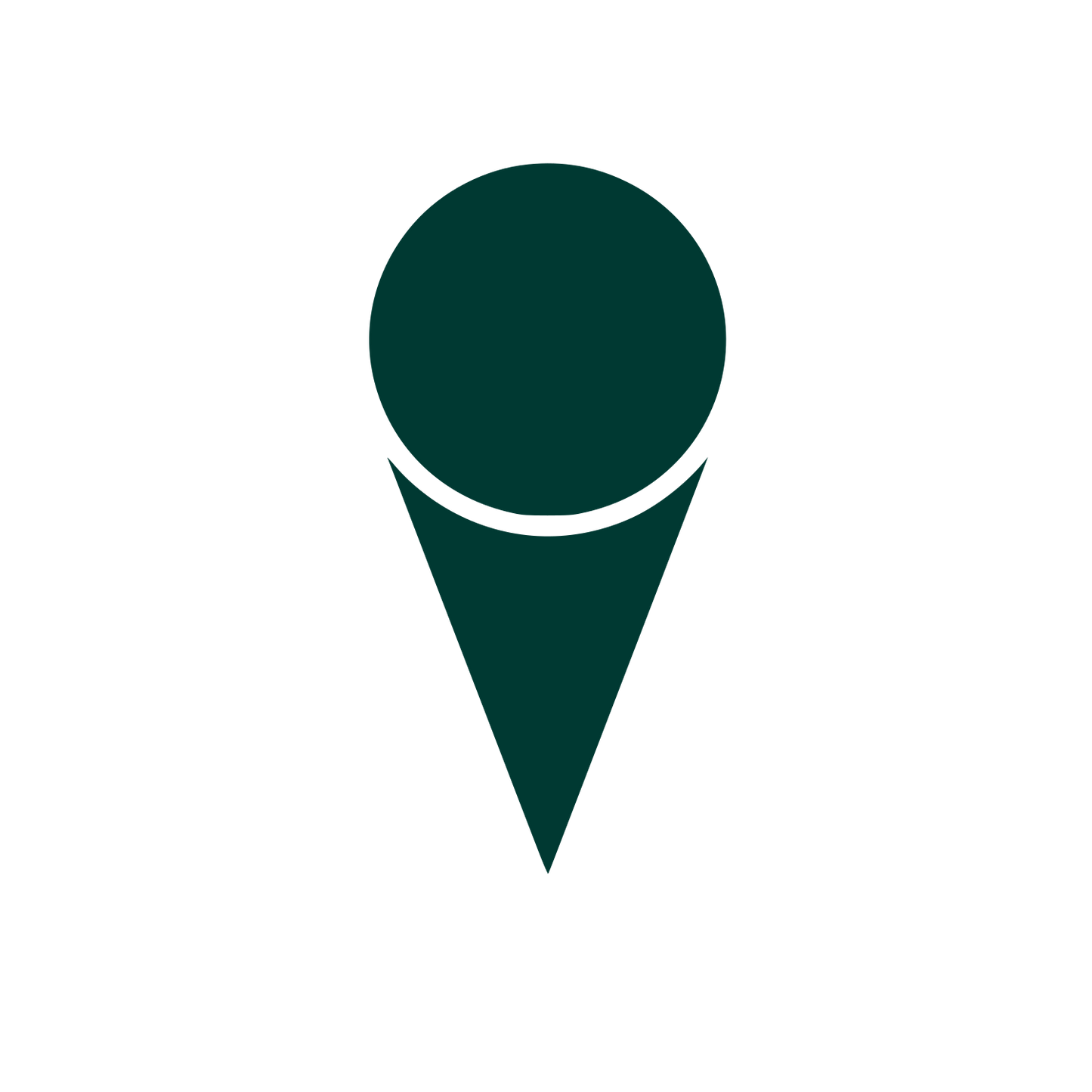 Ice Cream Cone Logo #003932