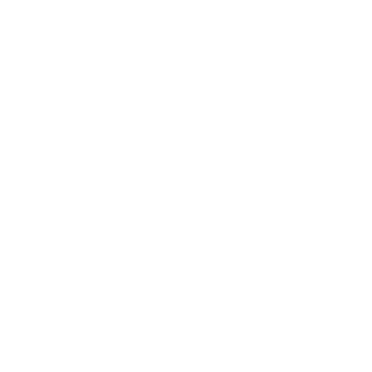 Martini Glass Circle Logo #ffffff