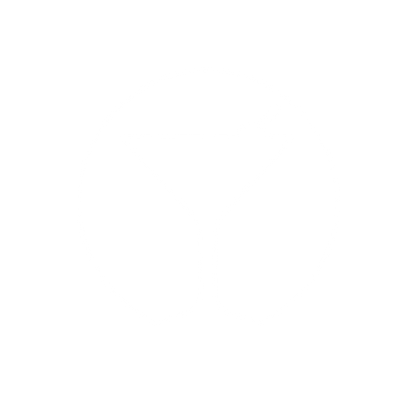 Martini Glass Circle Logo #ffffff
