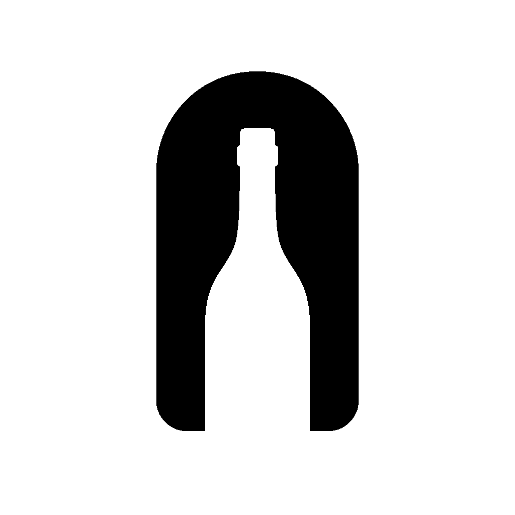Wine Bottle Arch Logo