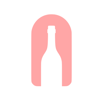 Wine Bottle Arch Logo #ffa6a6