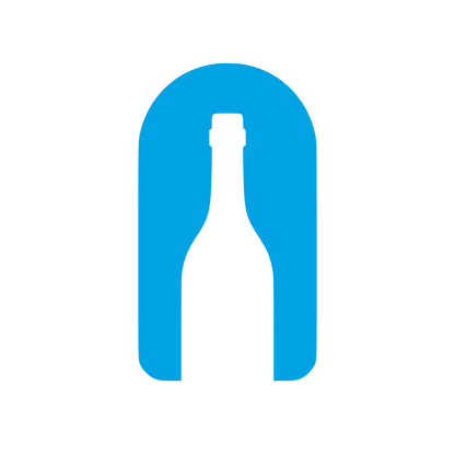 Wine Bottle Arch Logo #00a3e4