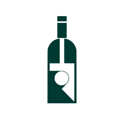 Wine Bottle Label Logo #003932