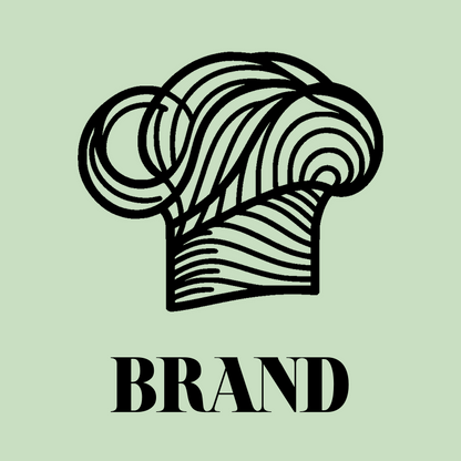 Line Chef Hat Logo preview