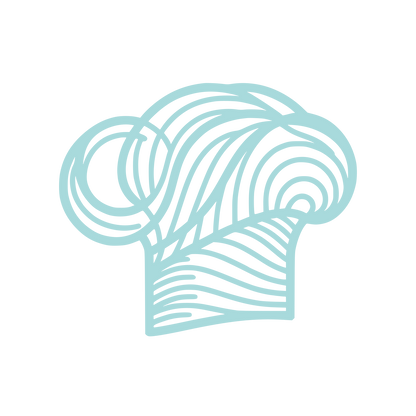 Line Chef Hat Logo #A8DADC