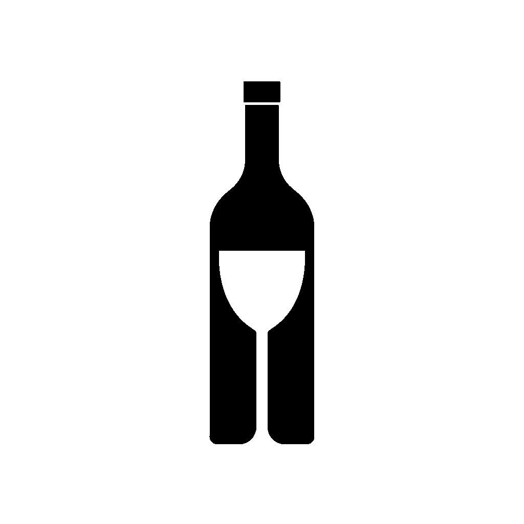 Wine Bottle Glass Logo