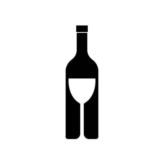 Wine Bottle Glass Logo