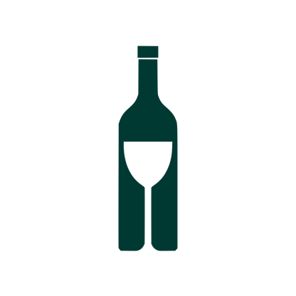 Wine Bottle Glass Logo #003932