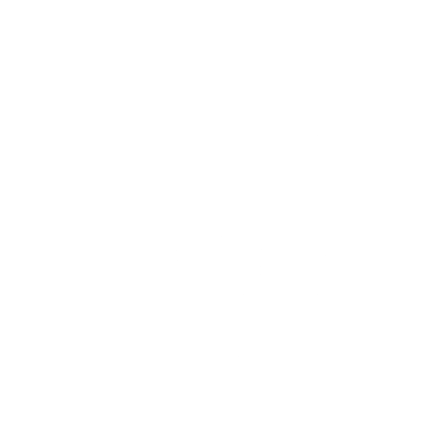 Pixel Cupcake Logo #ffffff