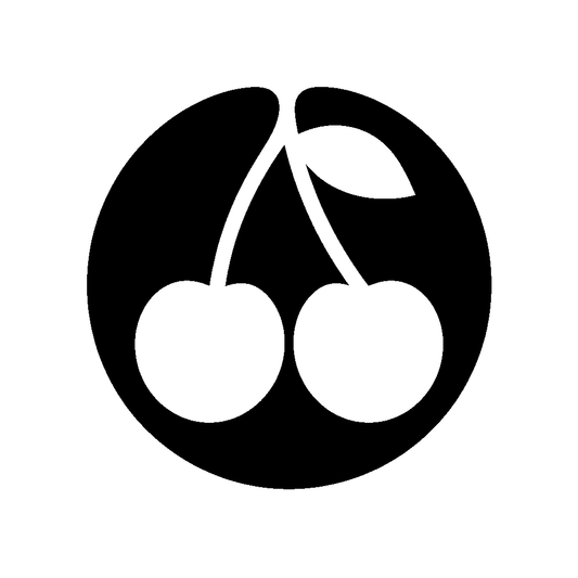 Cherry Circle Badge Logo