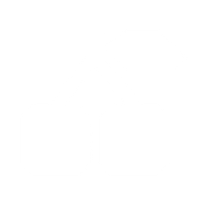 Geometric Cherry Pair Logo #ffffff