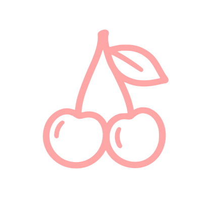 Cherry Pair Logo #ffa6a6