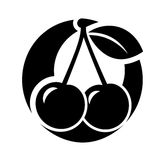 Cherry Pair Circle Logo