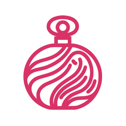 Line Perfume Bottle Logo #D83367