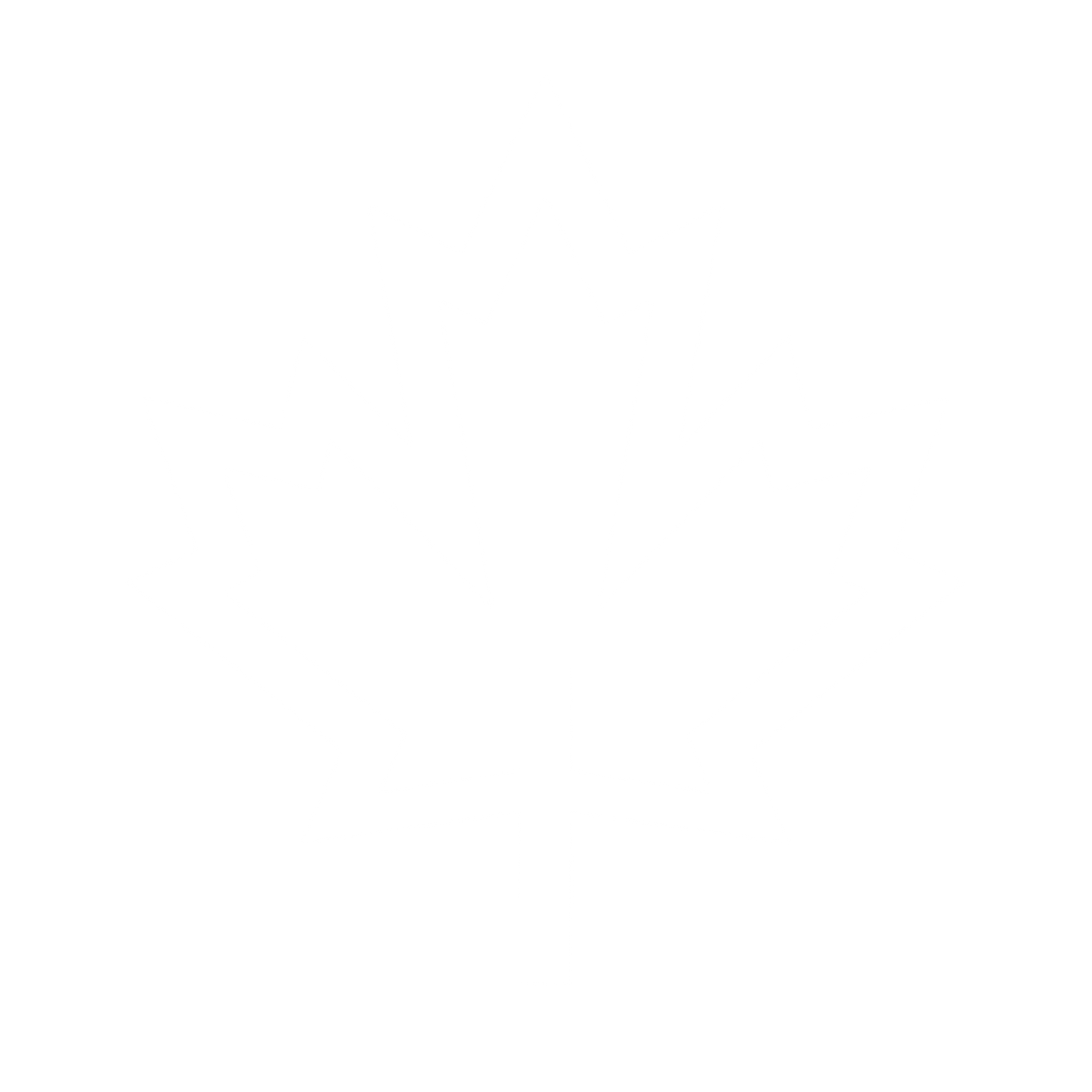 Maple Leaf Outline Logo #ffffff