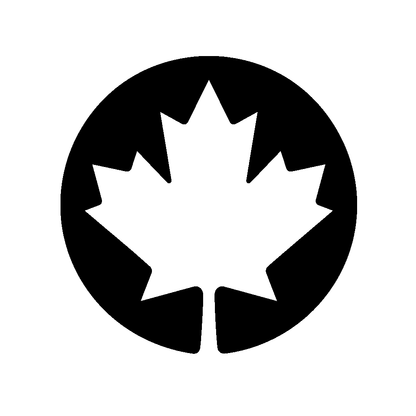Maple Leaf Circle Logo