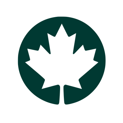 Maple Leaf Circle Logo #003932