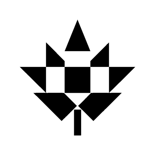 Geometric Maple Leaf Logo