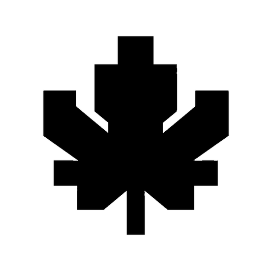 Pixel Maple Leaf Logo