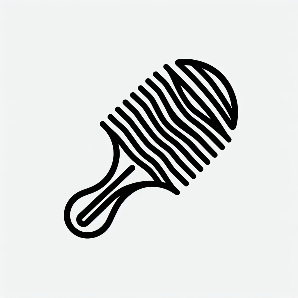Line Comb Logo