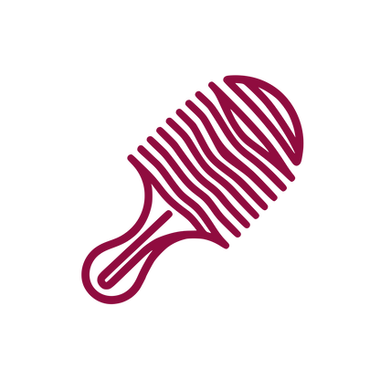 Line Comb Logo #900C3F