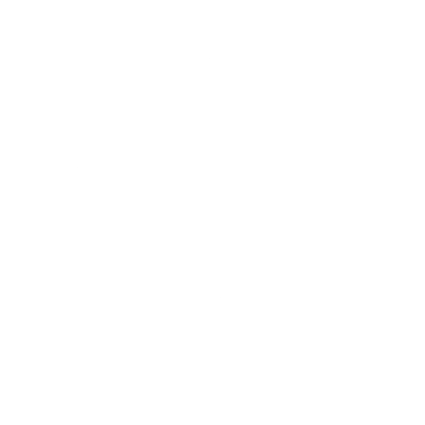 Maple Leaf Silhouette Logo #ffffff