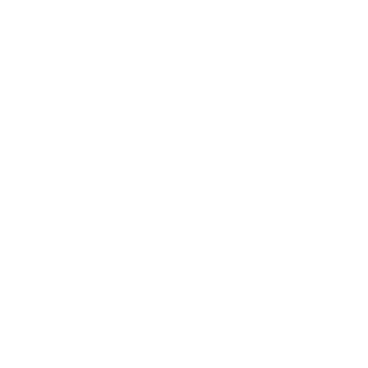 Saguaro Cactus Circle Logo #ffffff