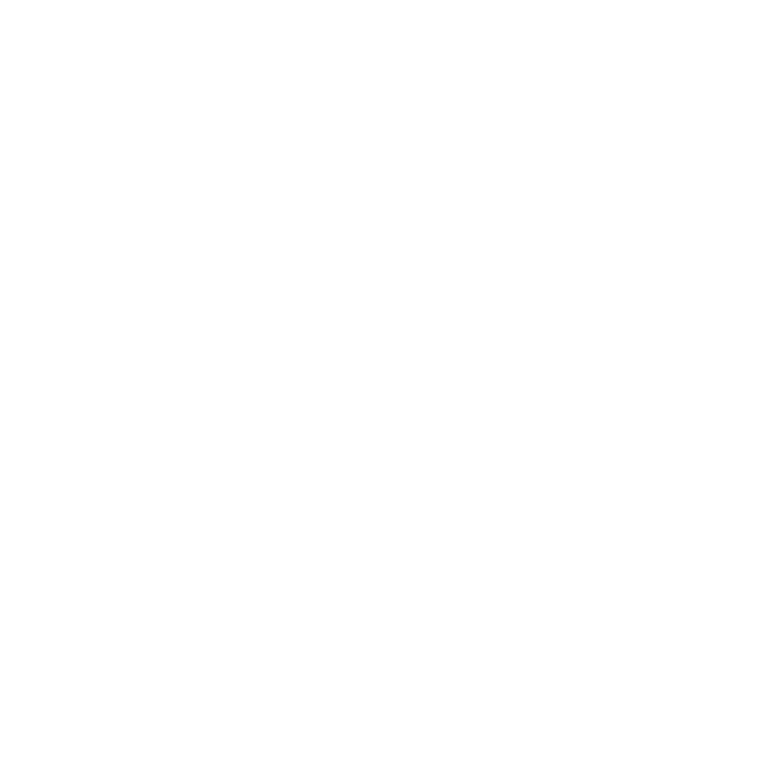 Art Deco Cactus Circle Logo #ffffff