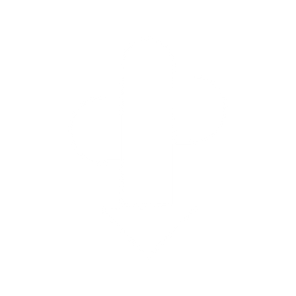 Geometric Cactus Arrow Logo #ffffff