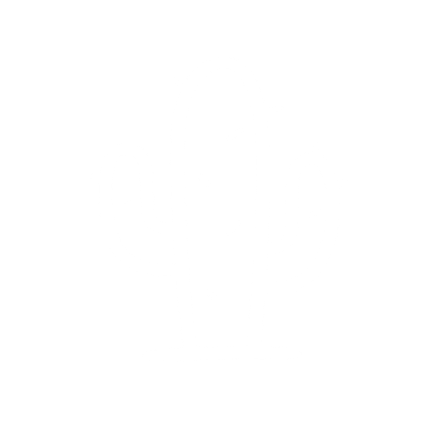 Doodle Cactus Plant Logo #ffffff