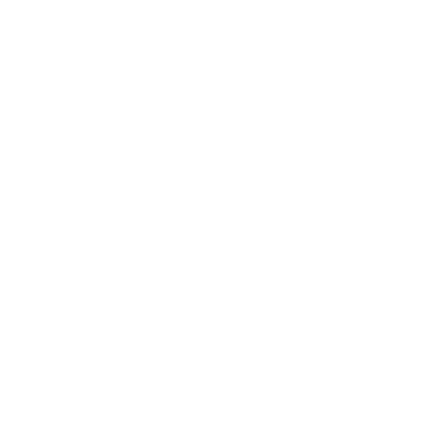 Sunflower Stem Outline Logo #ffffff