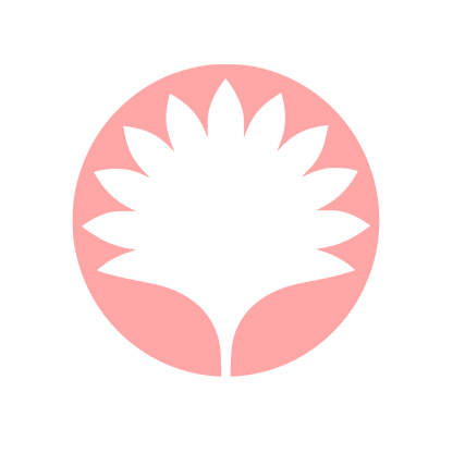 Sunflower Circle Logo #ffa6a6