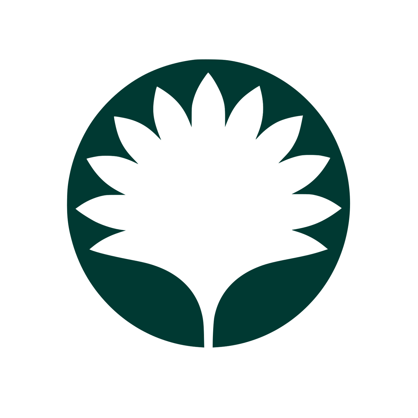 Sunflower Circle Logo #003932