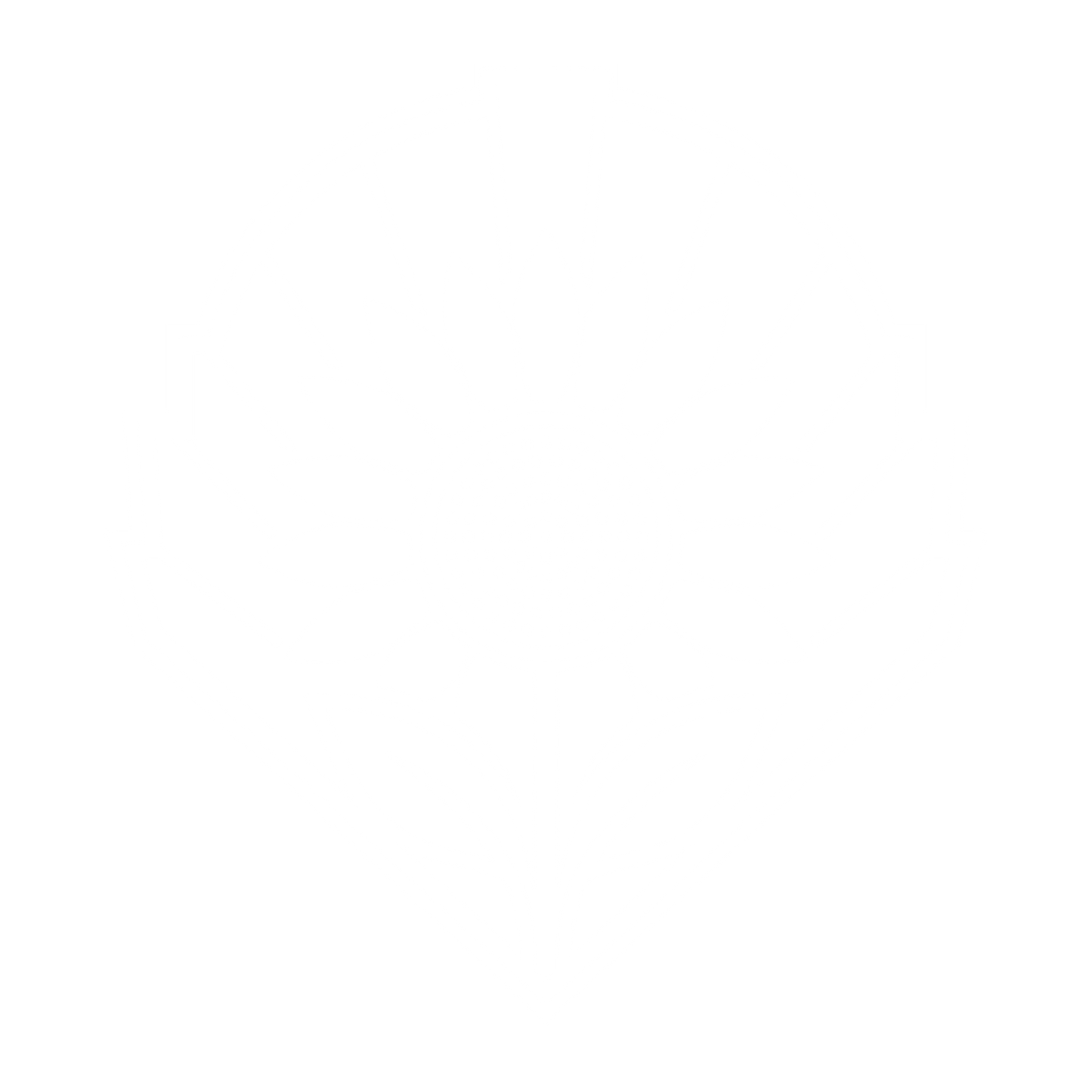 Sunflower Badge Emblem Logo #ffffff