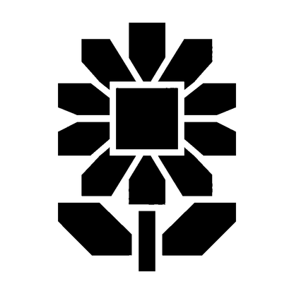 Geometric Sunflower Logo