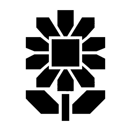 Geometric Sunflower Logo