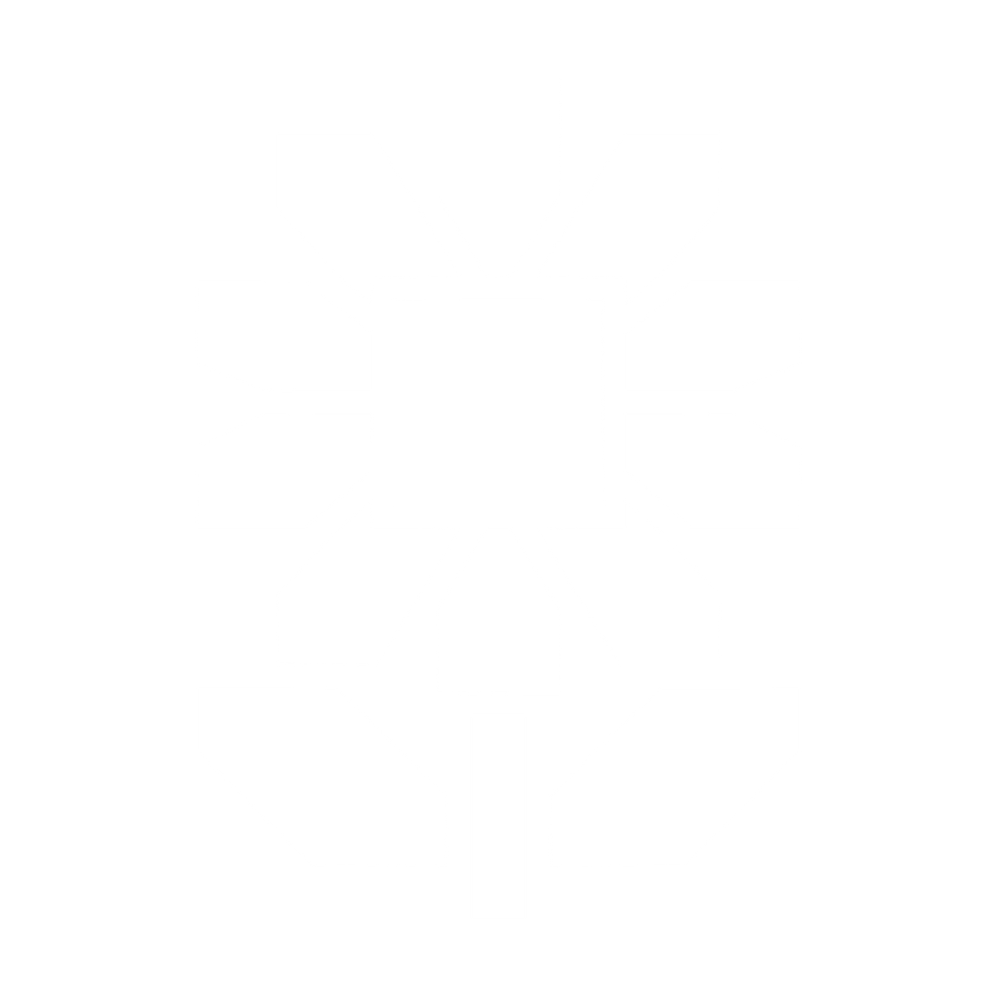 Geometric Sunflower Logo #ffffff