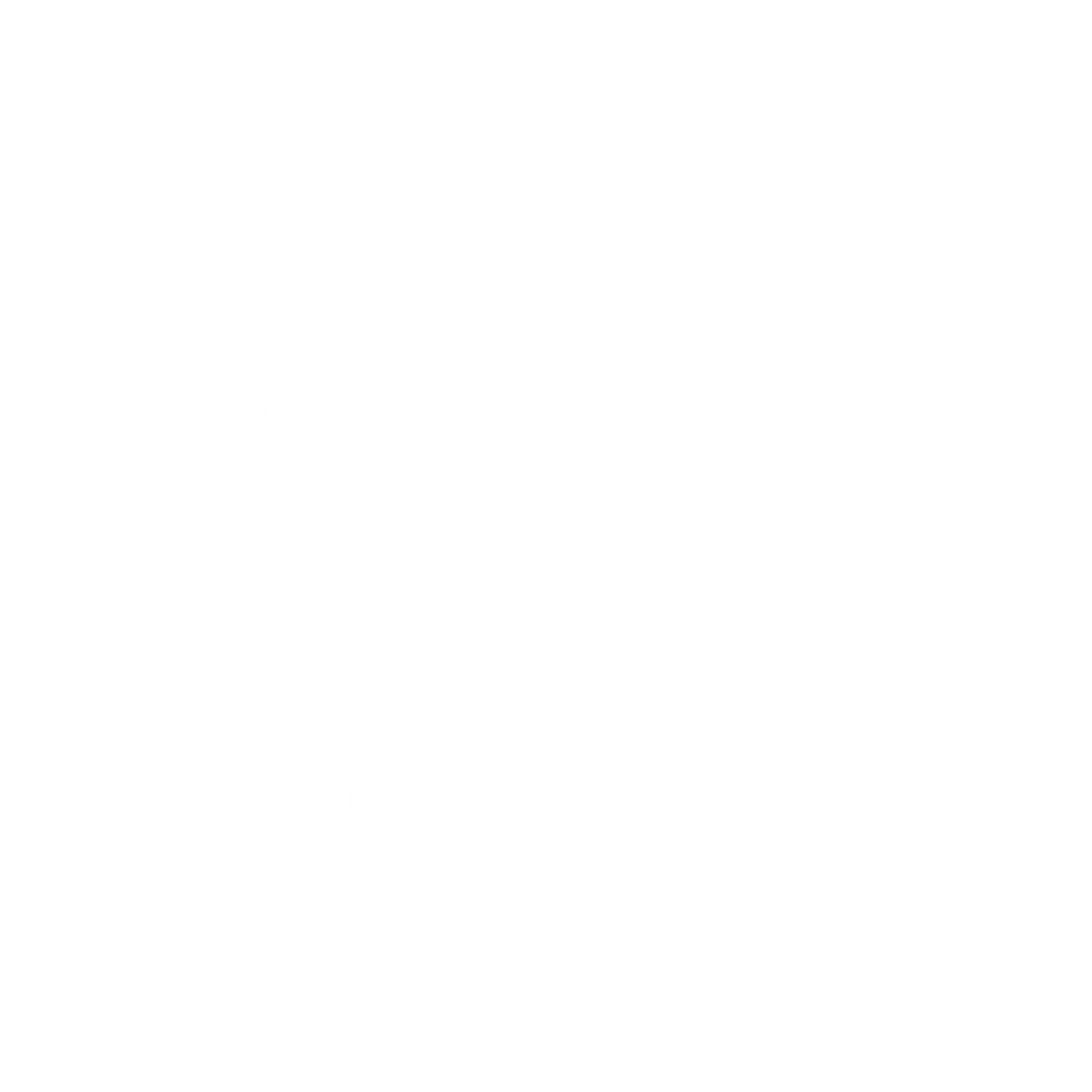 Sunflower Seed Head Logo #ffffff