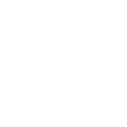 Sunflower Stem Leaves Logo #ffffff