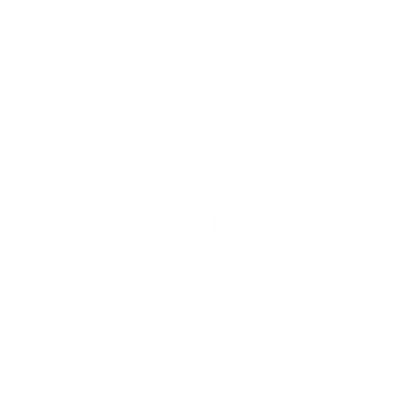 Tulip Flower Stem Logo #ffffff