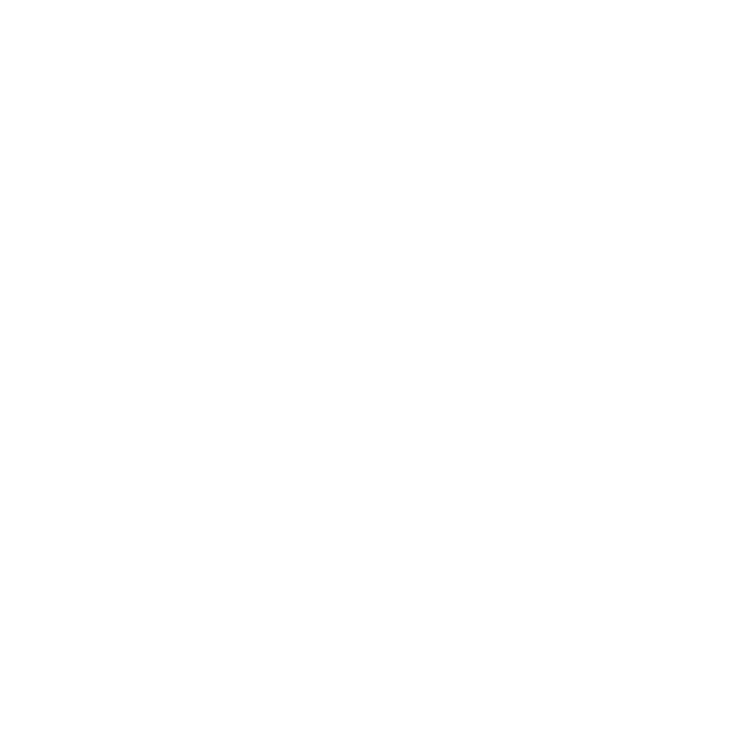 Tulip Circle Emblem Logo #ffffff